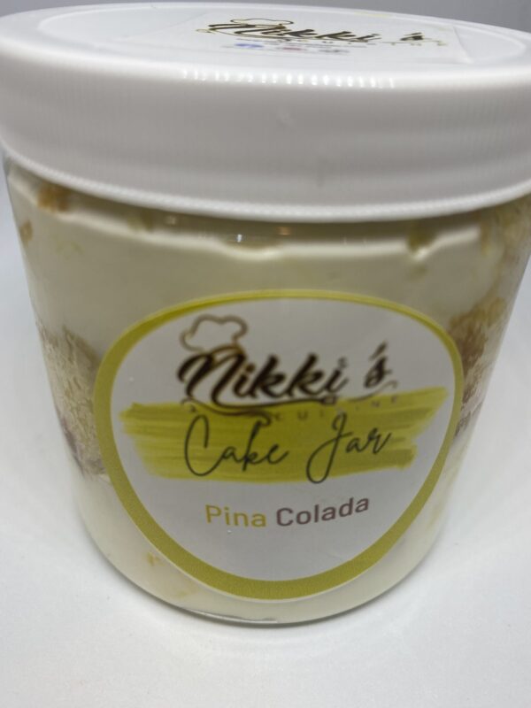 Piña Colada Cake Jar