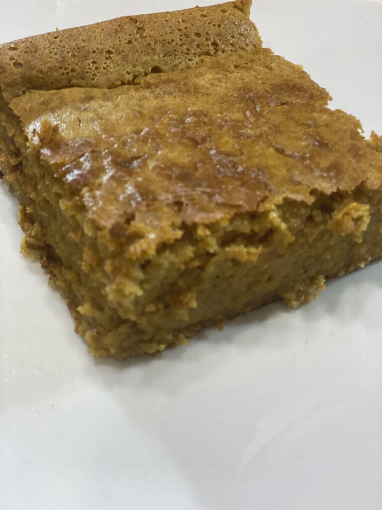 Pumpkin Pudding (Tray 18" x 13")