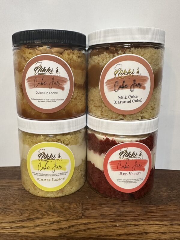 Cake Jars (4 pack)