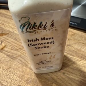 Irish Moss (Seaweed) Shake