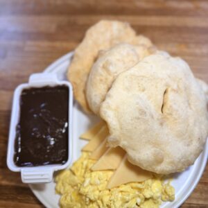 Nikki's Traditional Belizean Breakfast